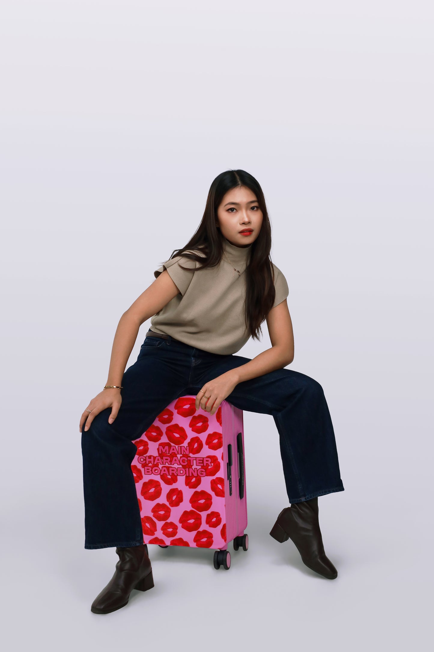 Libby Carry On in Pink